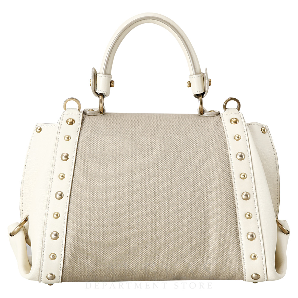 FERRAGAMO(USED)페레가모 패브릭 소피아백